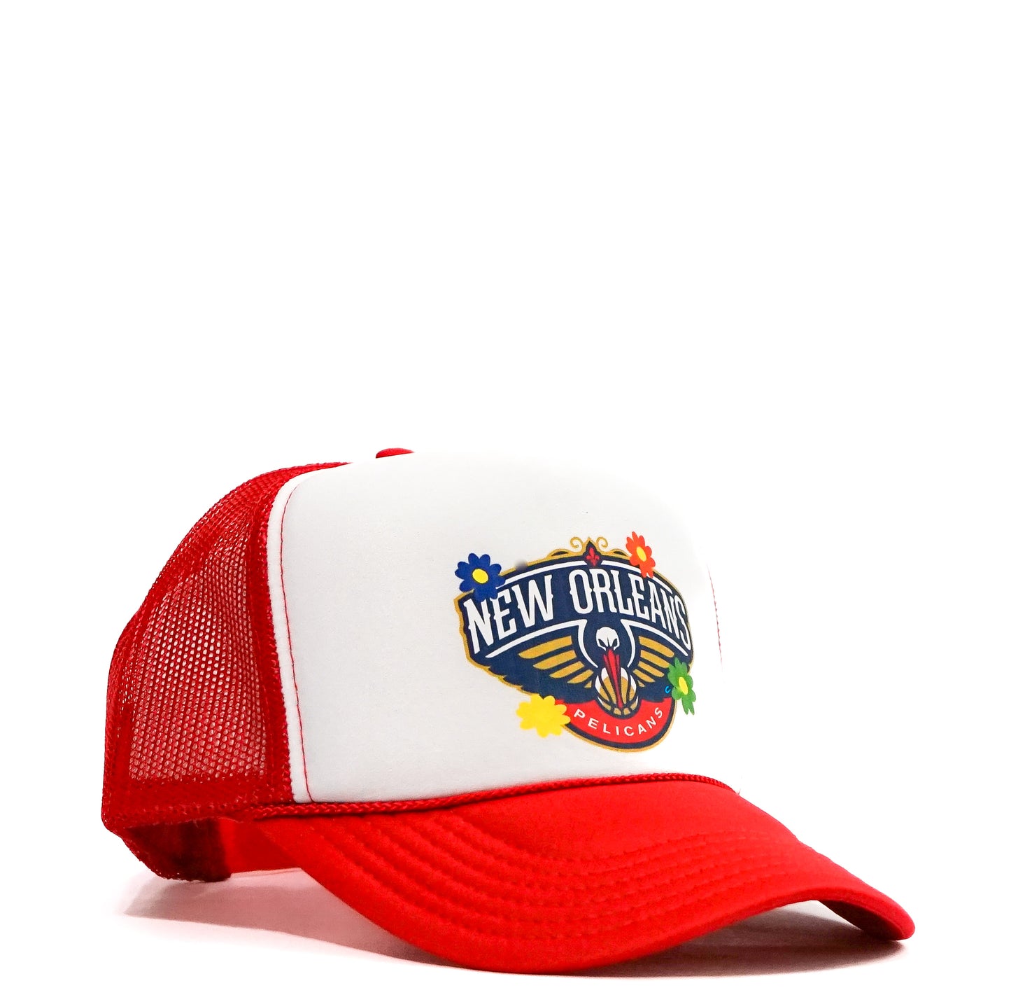 New Orleans Pelicans Flower Trucker By Bside Studio (Dec 2023)