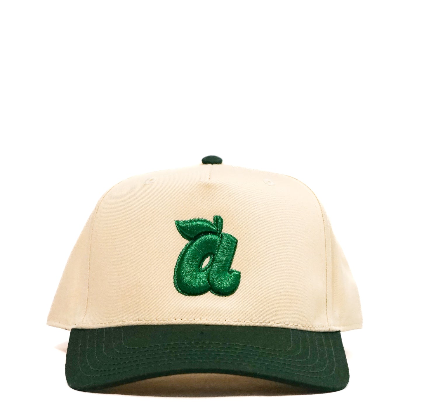 A Peach Cap by Bside Studio (2023) Cream/Solid Green