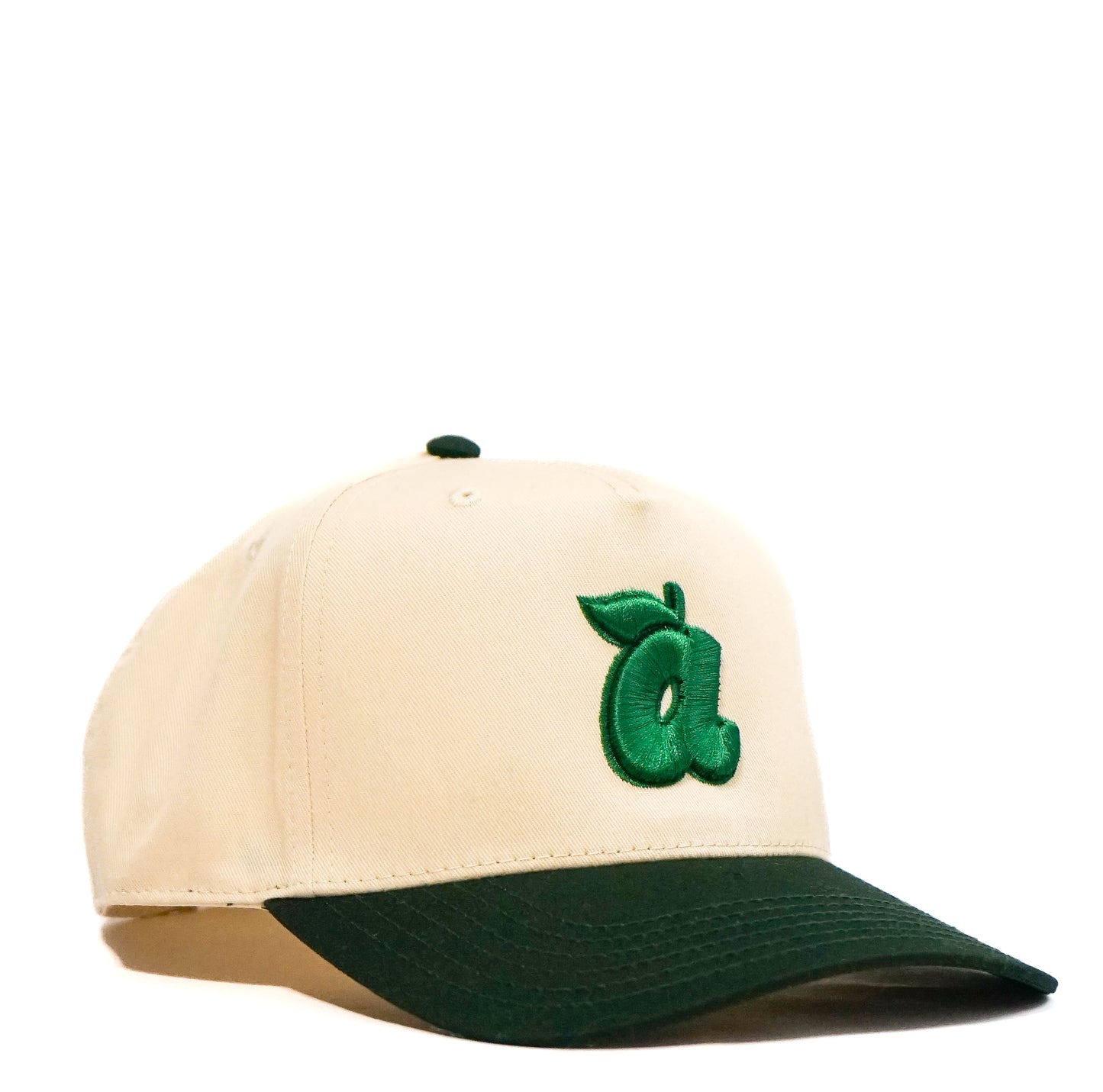 A Peach Cap by Bside Studio (2023) Cream/Solid Green