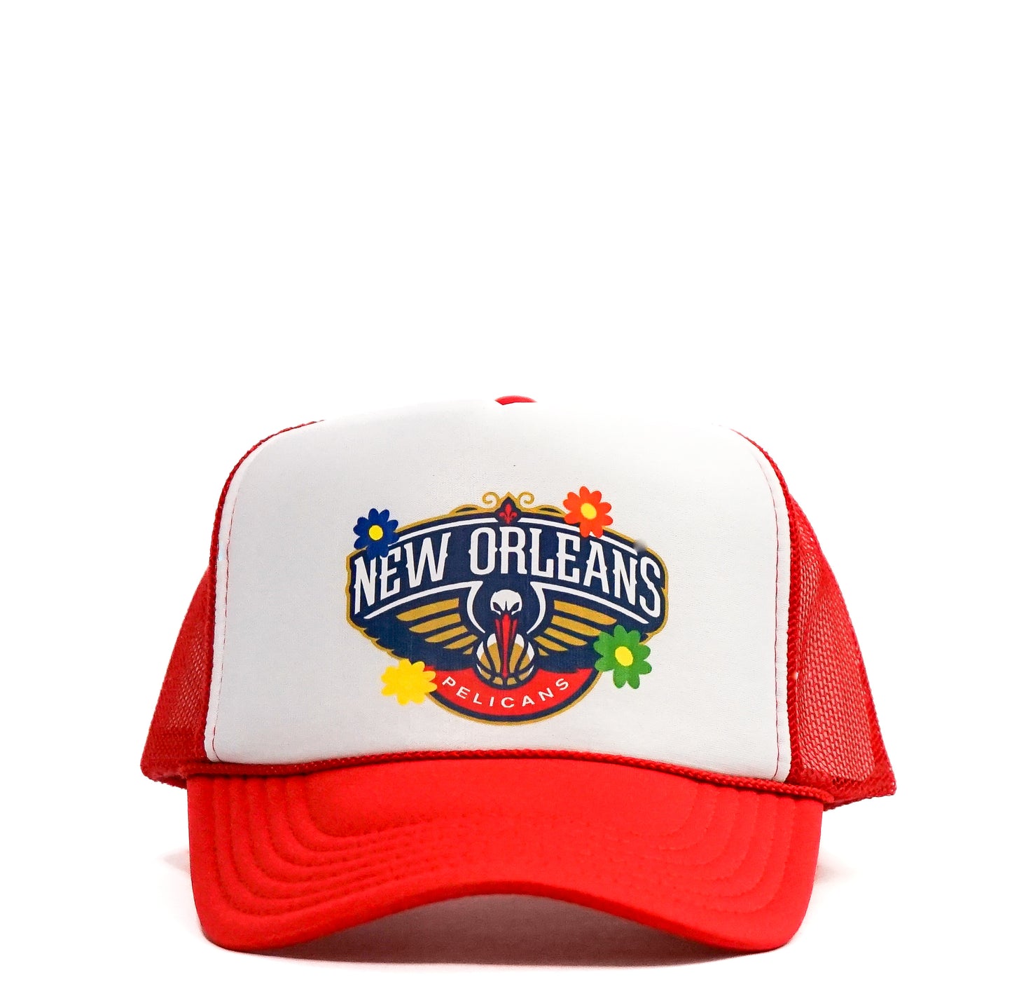 New Orleans Pelicans Flower Trucker By Bside Studio (Dec 2023)