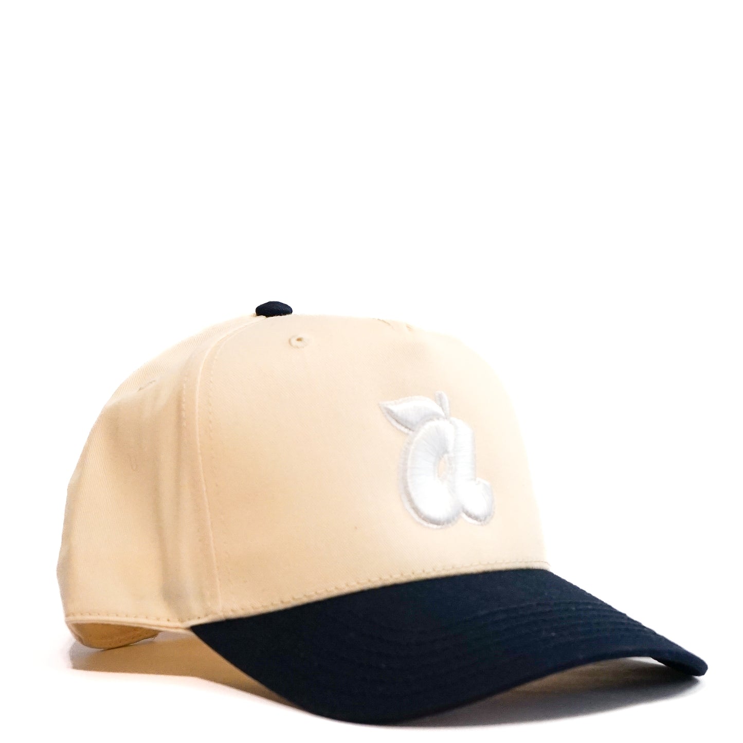 A Peach Cap by Bside Studio (2023) Cream/Solid White/Navy
