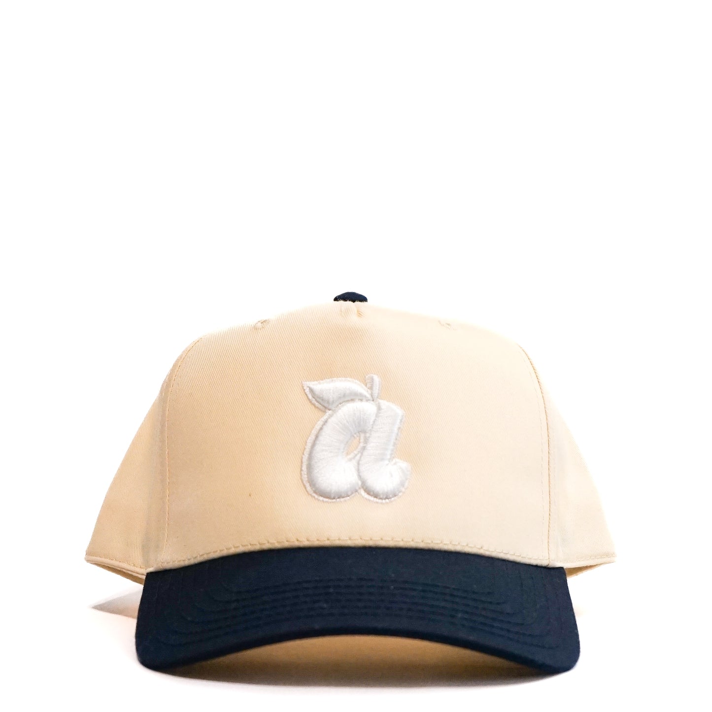 A Peach Cap by Bside Studio (2023) Cream/Solid White/Navy