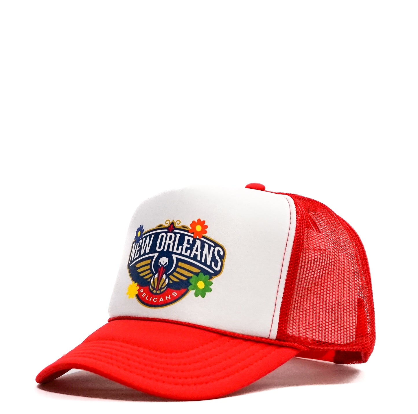 New Orleans Pelicans Flower Trucker By Bside Studio (Dec 2023)