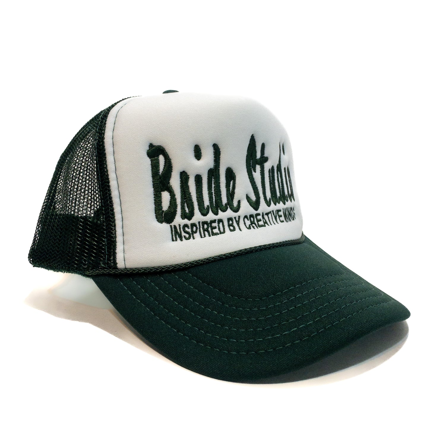 Caps & Coffee by Bside Studio (Sept 2023)Green/White Trucker