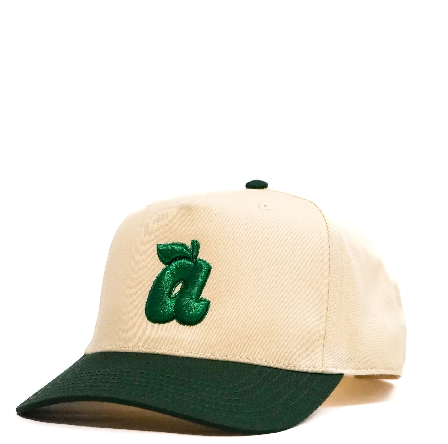 A Peach Cap by Bside Studio (2023) Cream/Solid Green