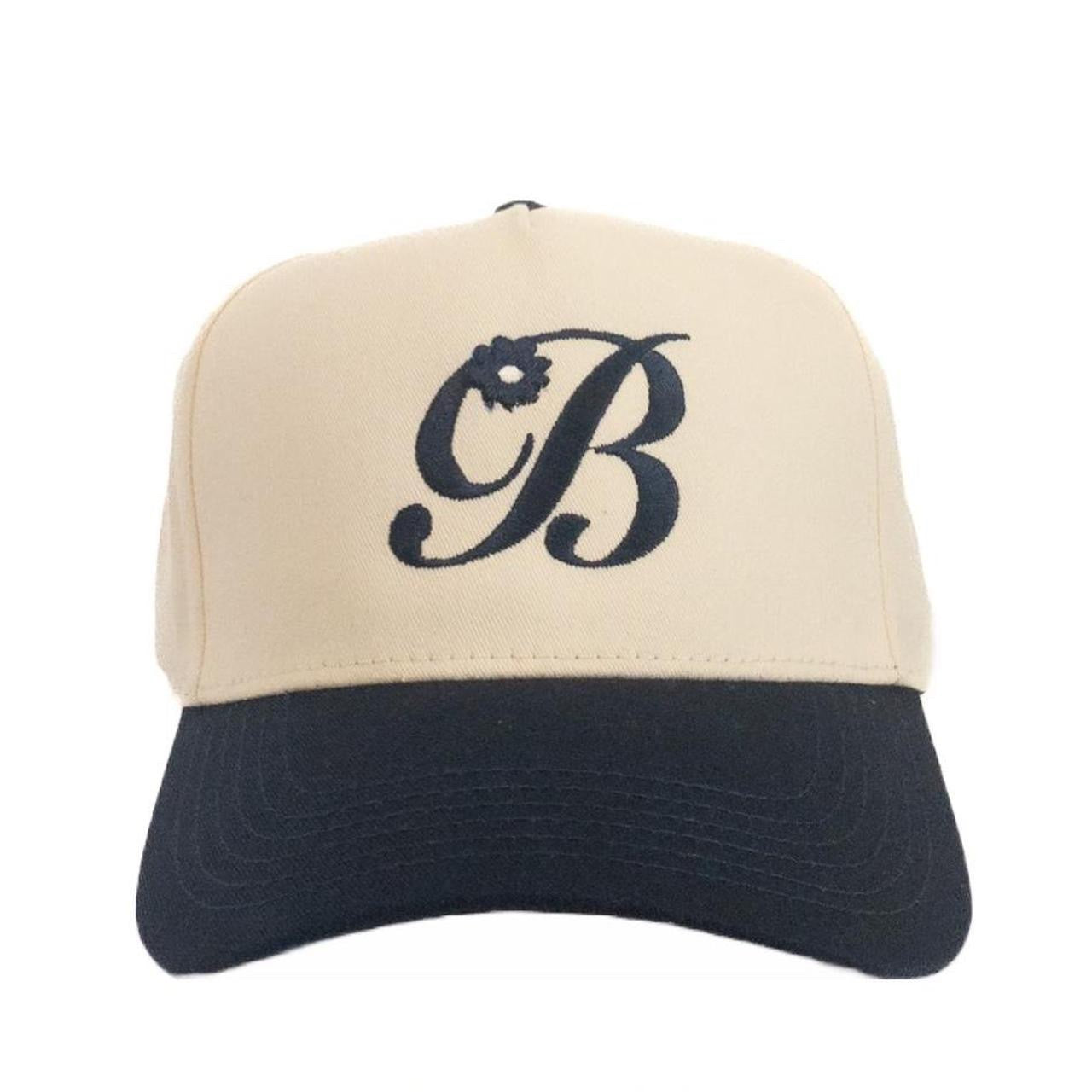 Flower script “B” by Bside Studio (June 2023)”Cream&Navy”