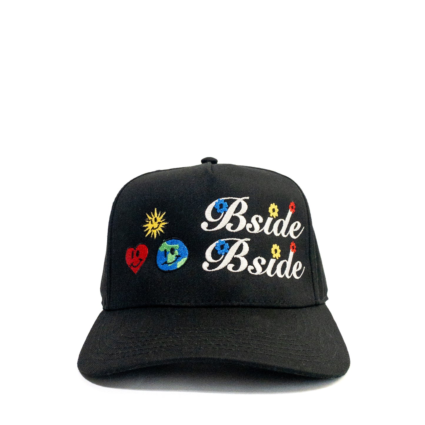 Stacked Logo cap by Bside Studio🌞❤️🌍 (July 2023) Black