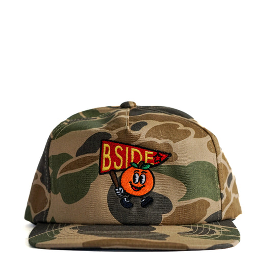 The Mascot- A Camo Peach Cap (Exclusive Drop)