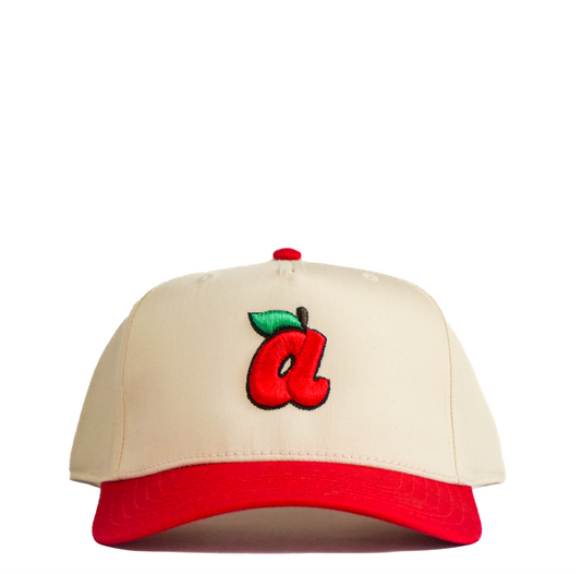 A Peach Cap by Bside Studio (2025 release) Cream/Red