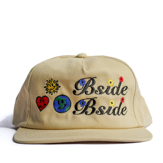 Stacked Logo cap by Bside Studio🌞❤️🌍 (September 2025) Tan
