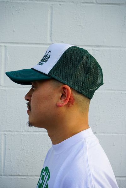 Caps & Coffee by Bside Studio (Sept 2023)Green/White Trucker