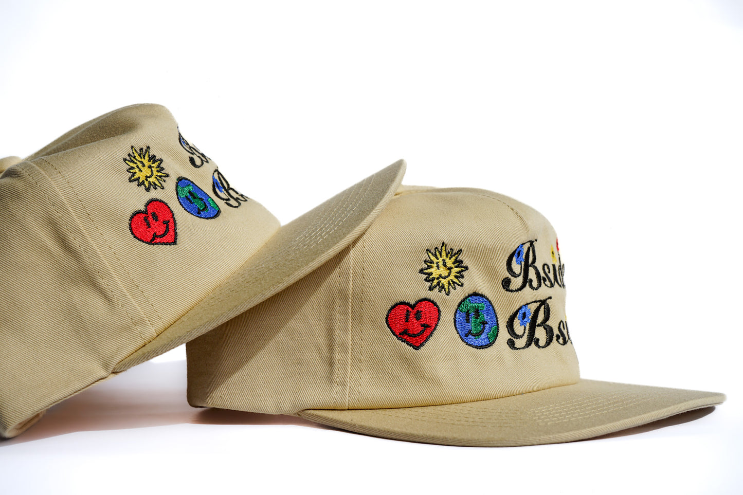Stacked Logo cap by Bside Studio🌞❤️🌍 (September 2025) Tan