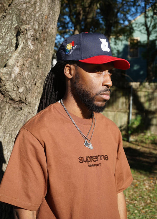 A Peach Cap by Bside Studio (2025 release) Navy/Red/White