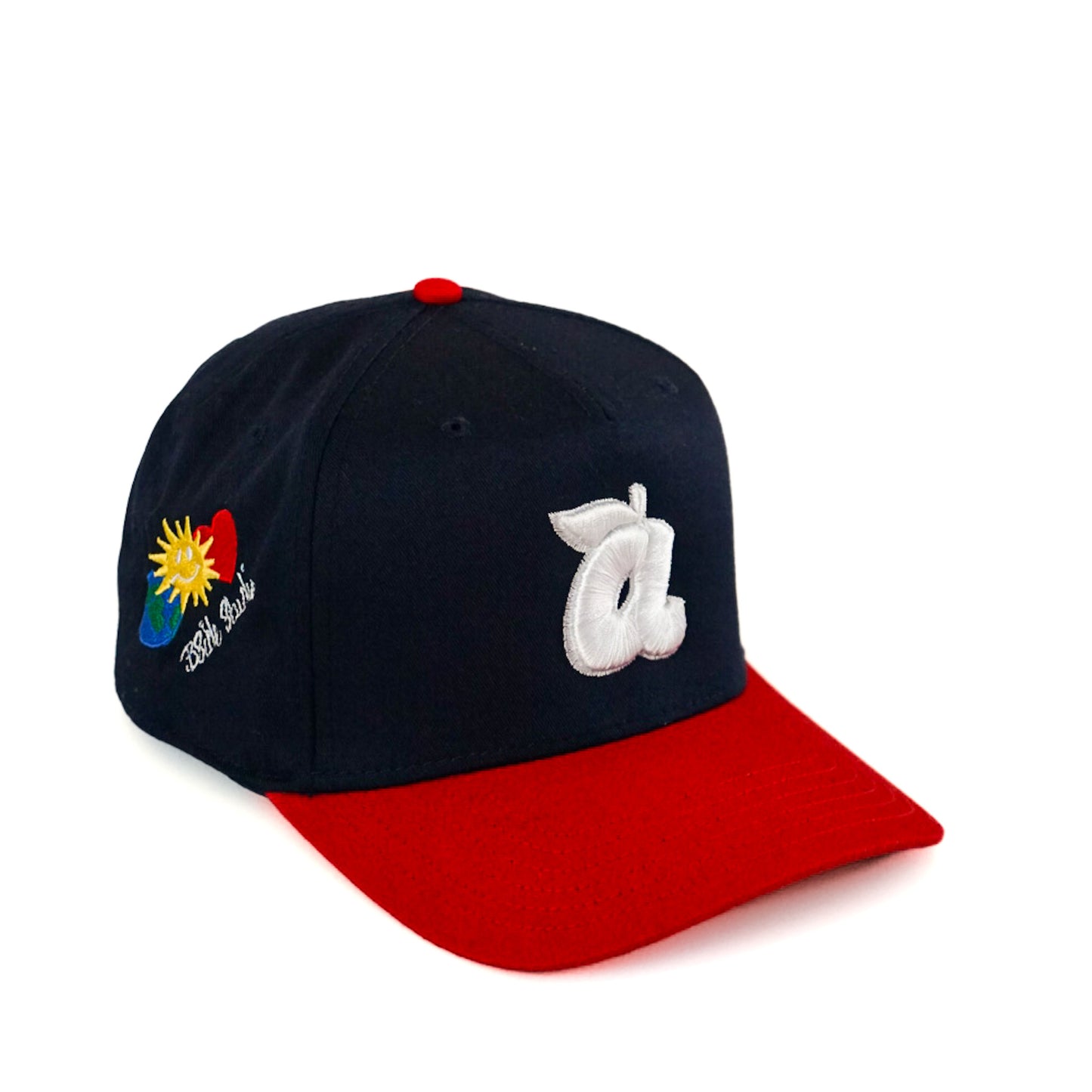 A Peach Cap by Bside Studio (2025 release) Navy/Red/White