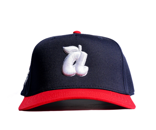 A Peach Cap by Bside Studio (2025 release) Navy/Red/White