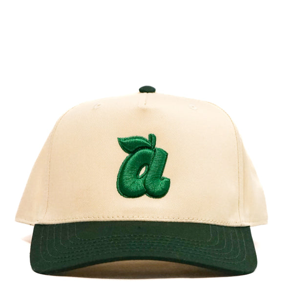 A Peach Cap by Bside Studio (2023) Cream/Solid Green