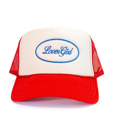 Original LoverGirl Trucker (Red/White/Blue)