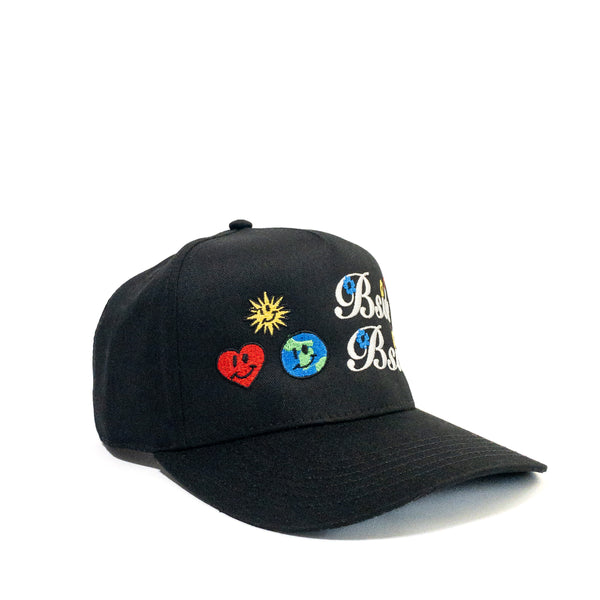 Stacked Logo cap by Bside Studio🌞❤️🌍 (July 2023) Black