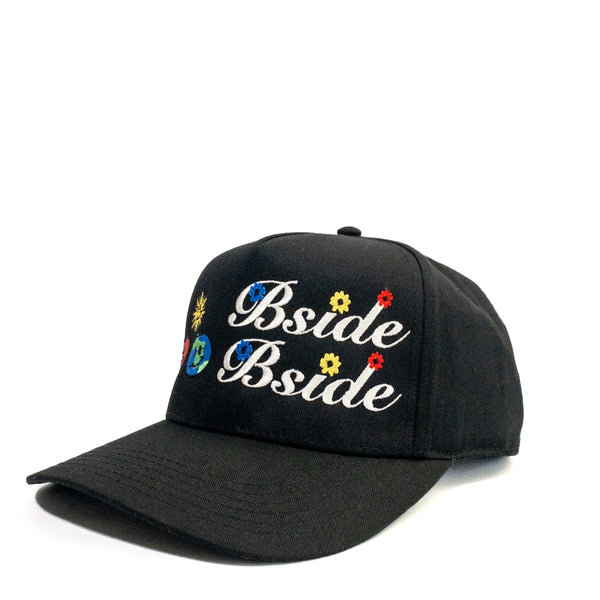 Stacked Logo cap by Bside Studio🌞❤️🌍 (July 2023) Black