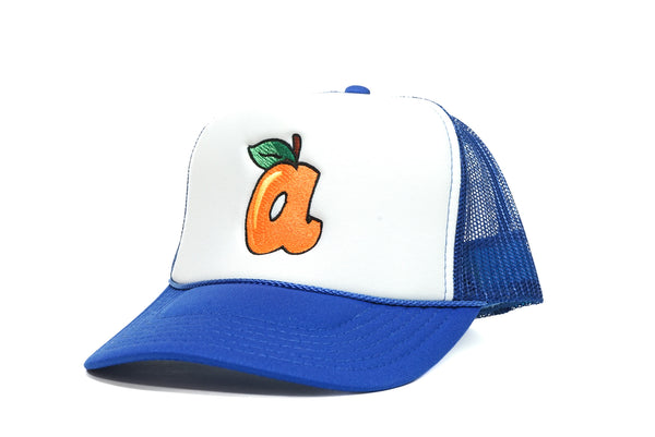 A Peach Trucker (Blue/White)
