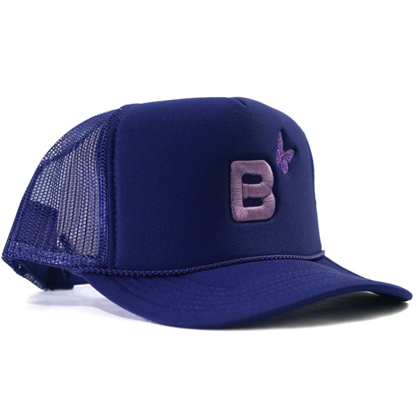 Butterfly "B" Cap by Bside Studio “Purple”