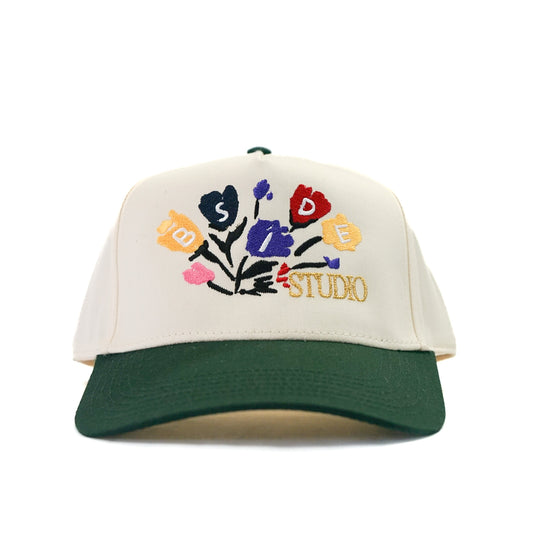 Flower Art cap by Bside Studio