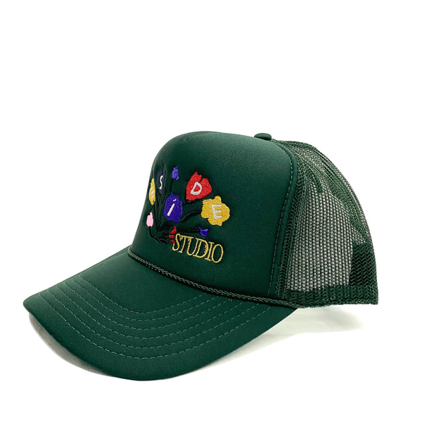 Bside Studio “Art” (Forest green Trucker)
