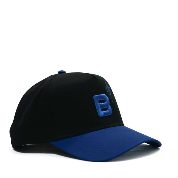 “B” cap by Bside Studio 🦋 Black/Blue