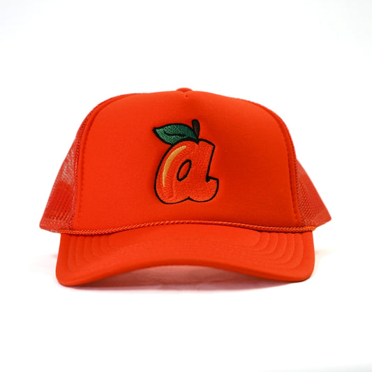 Orange Peach Trucker