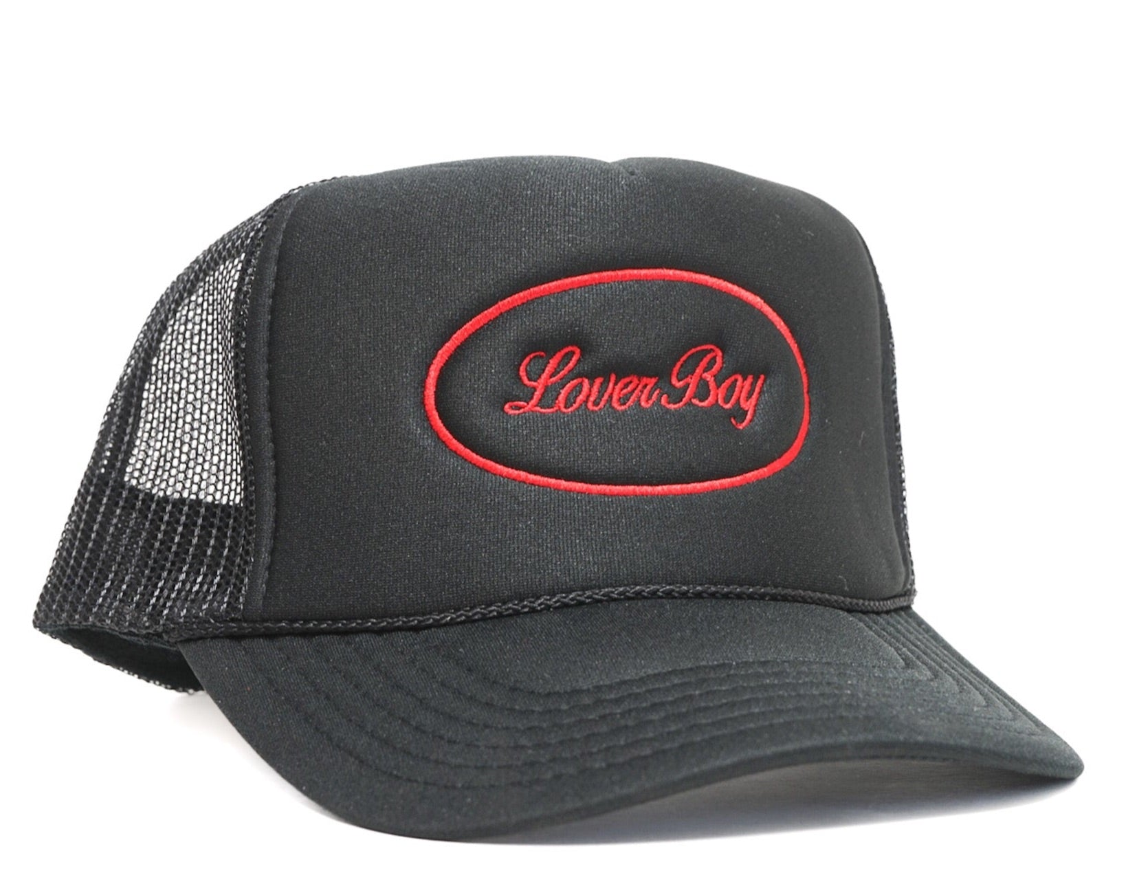 Original LoverBoy Trucker (Black/Red)